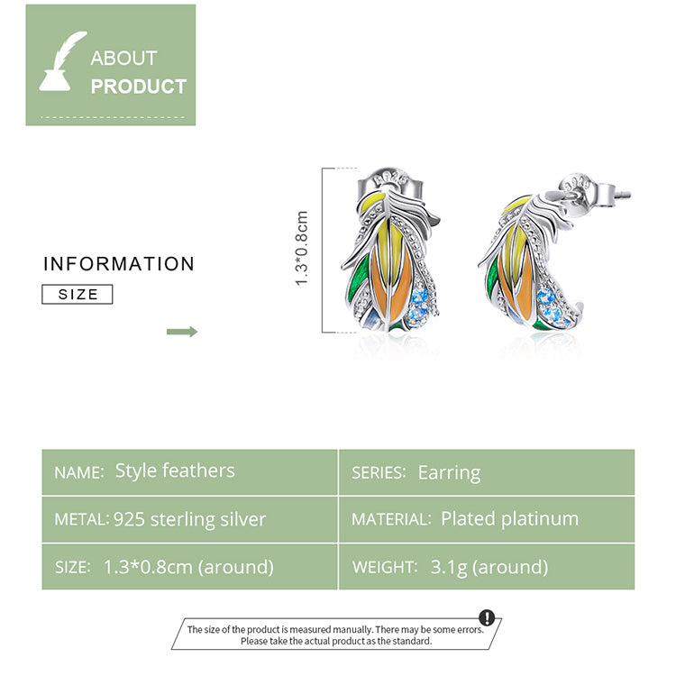 Feather Earrings