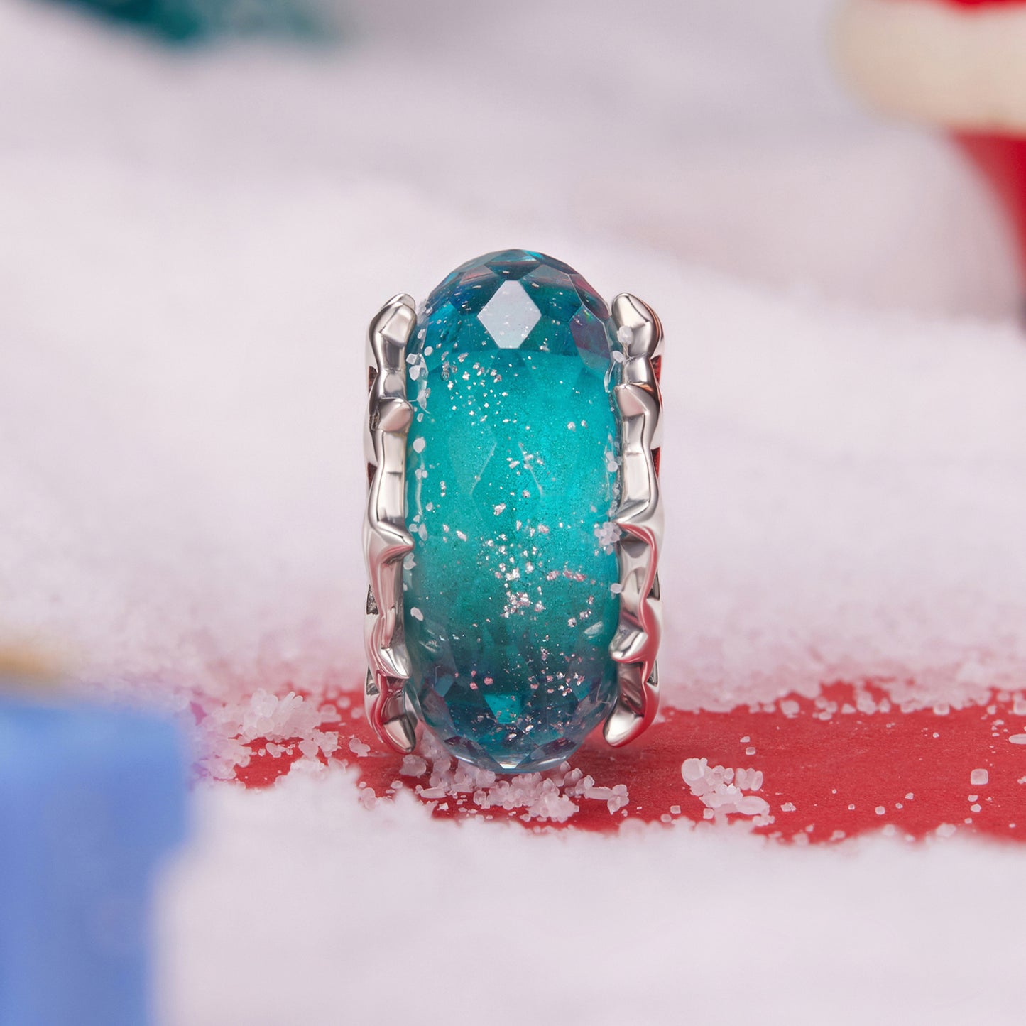 Star-Shaped Glass Beads Charm