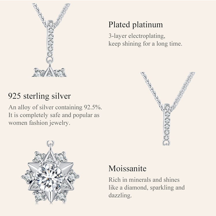 Dazzling Moissanite Necklace
