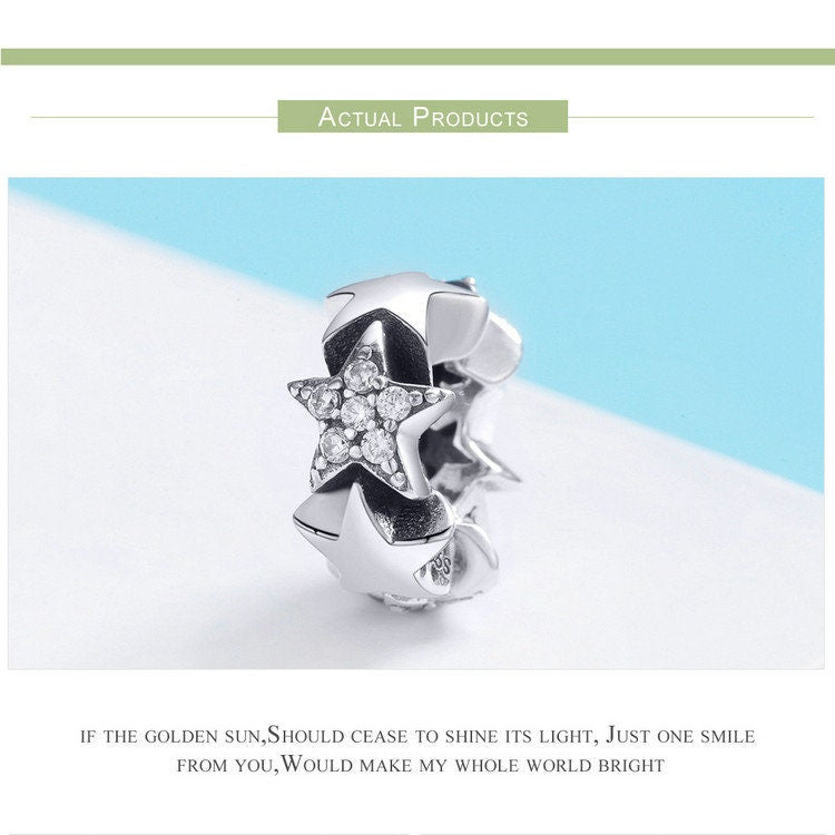 Little Star Spacer Charm