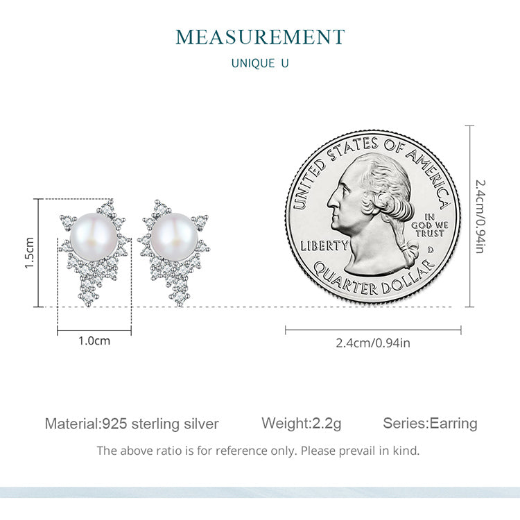 Freshwater Pearl Stud Earrings