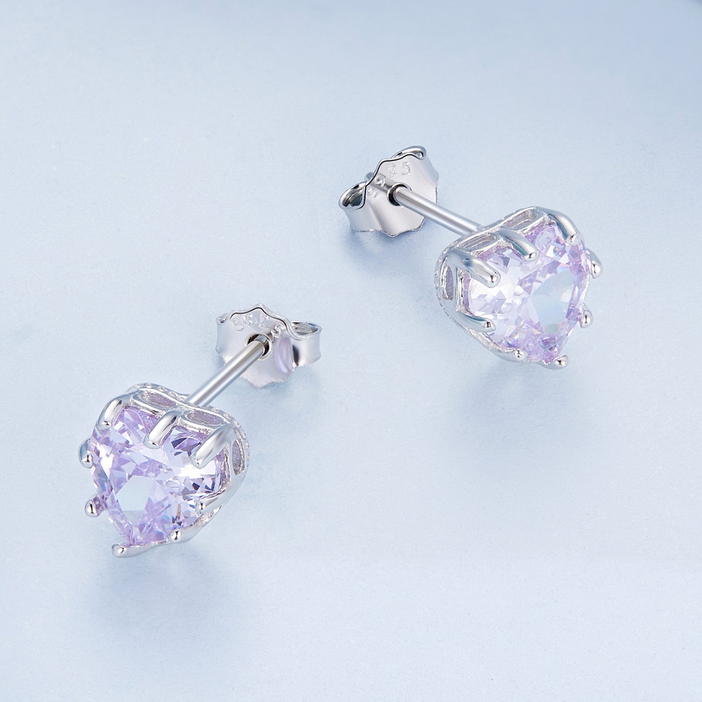 June Birthstone Stud Earrings