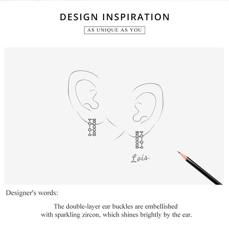 Minimalist Double-Layer Clip-On Earrings