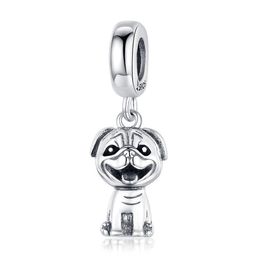 Pug Pendant Charm