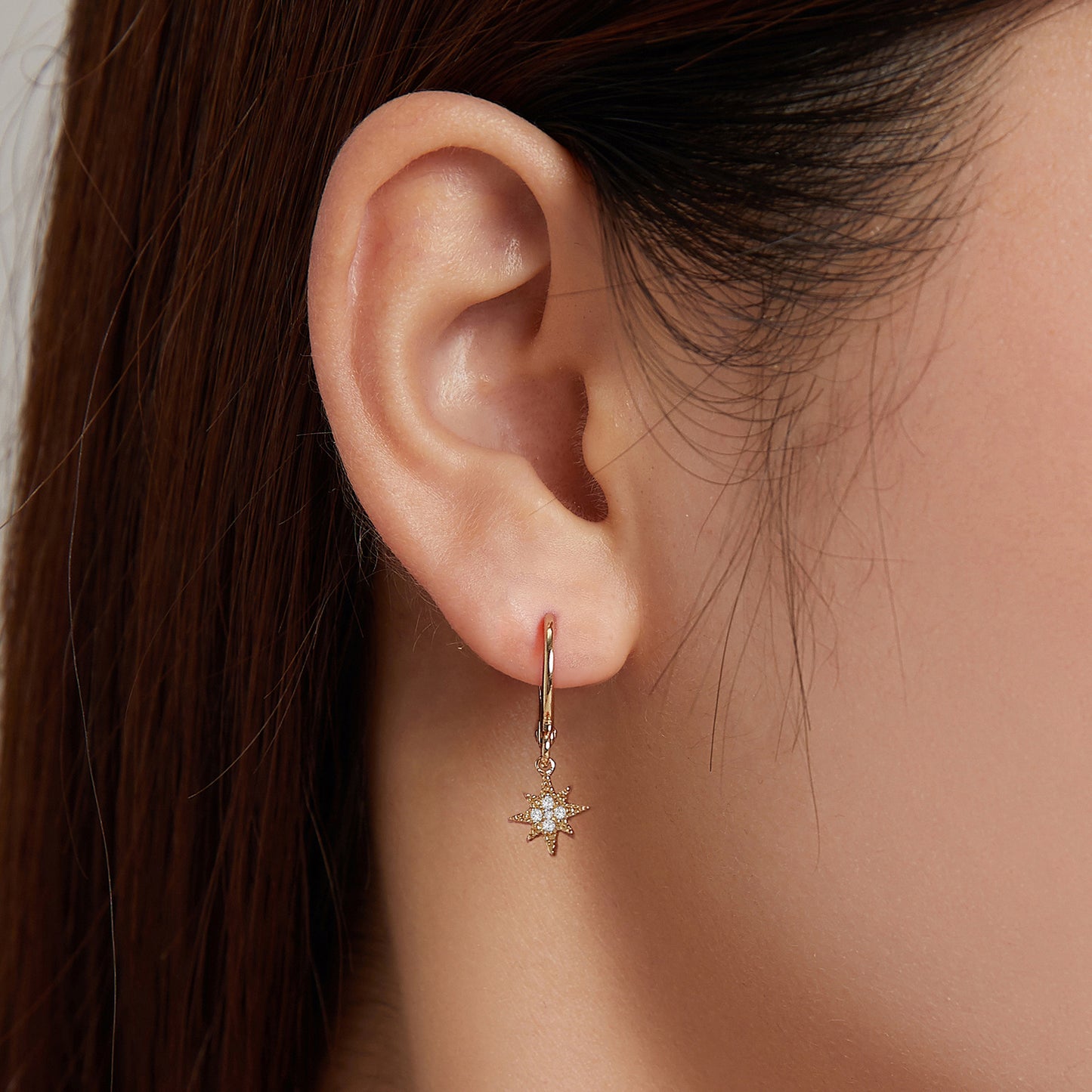 Star and Moon Earrings