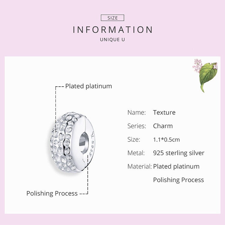 Texture Spacer Charm