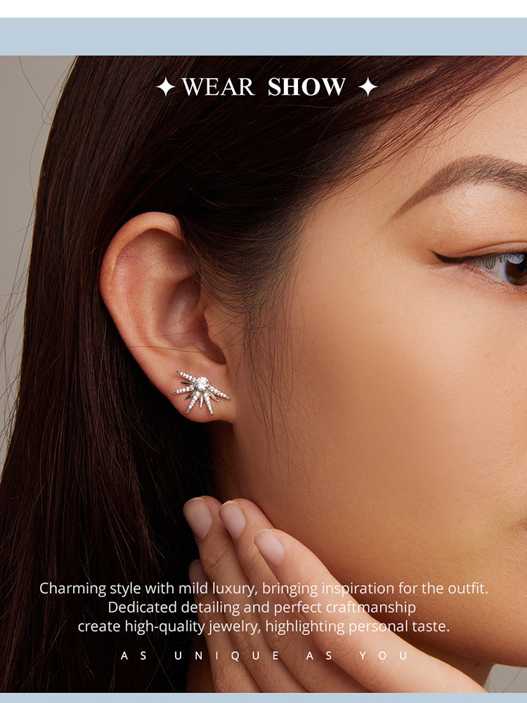Starburst Stud Earrings