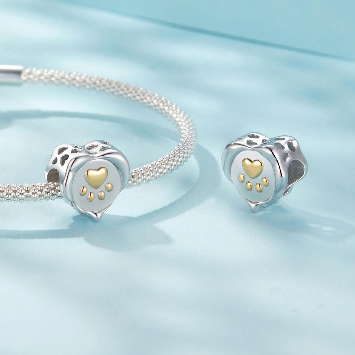 Pawprint Seal Charm