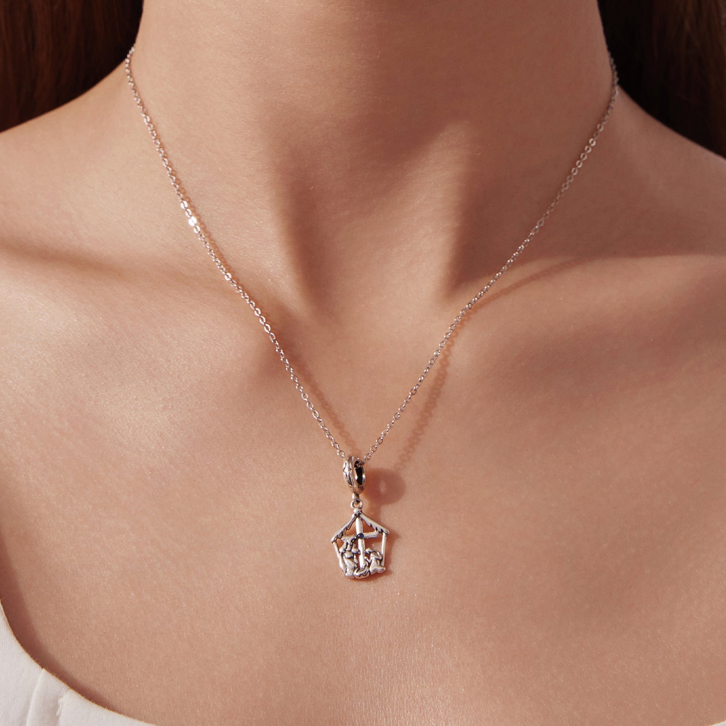 Nativity of Jesus Pendant Charm