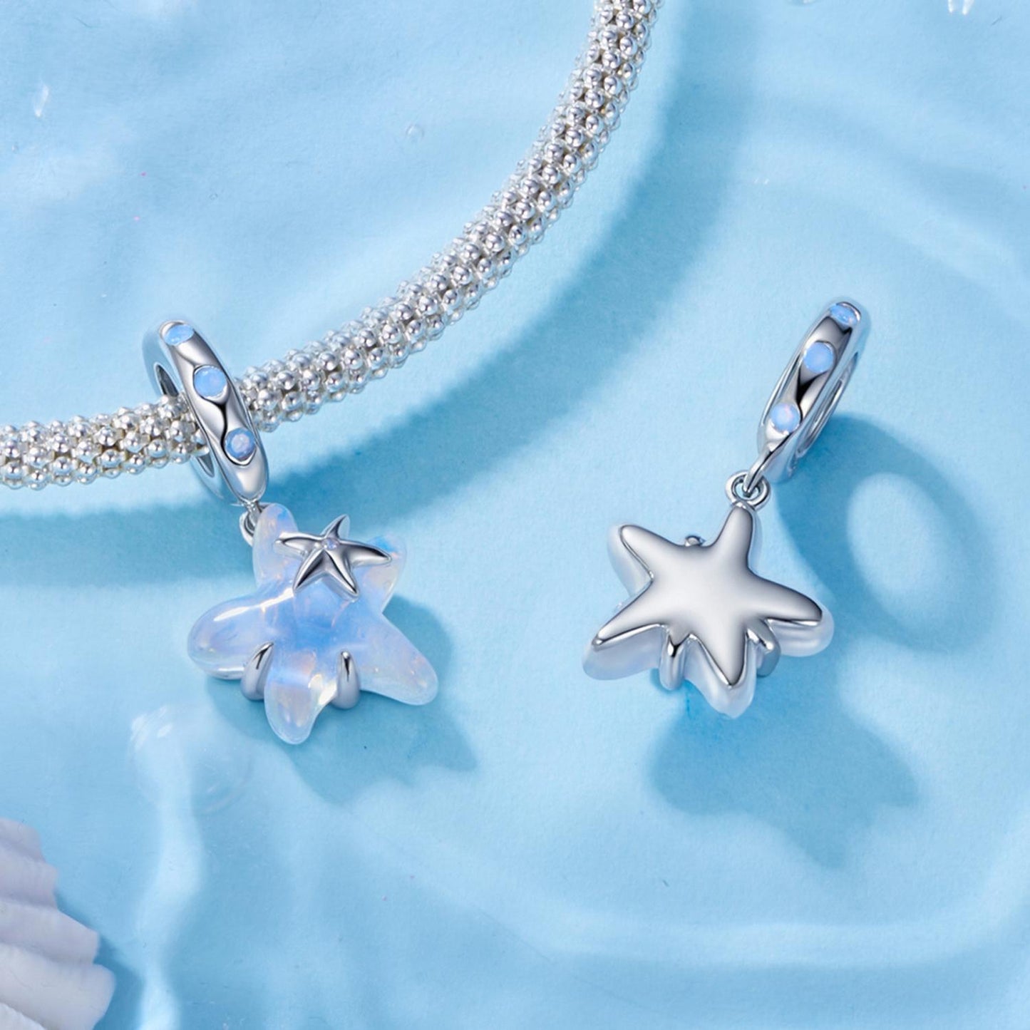 Fantasy Starfish Pendant Charm