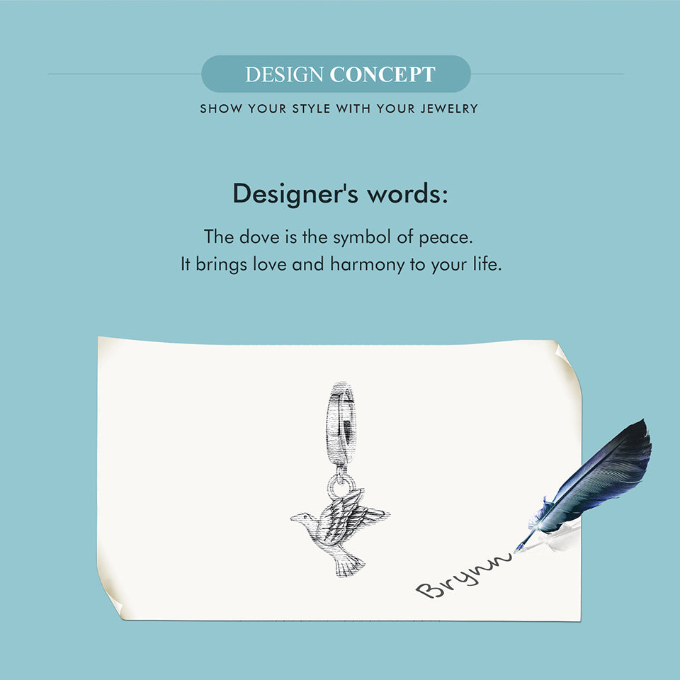 Dove Pendant Charm