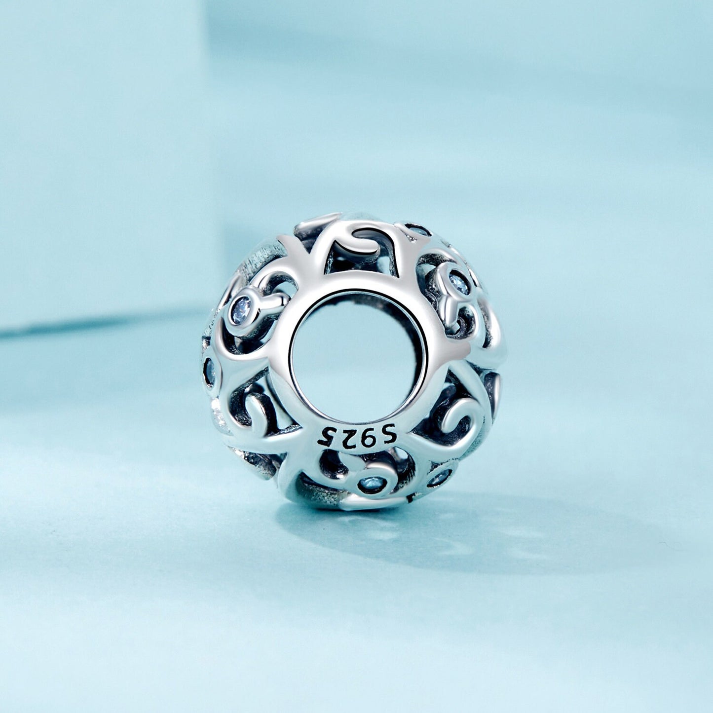 Scroll Texture Charm