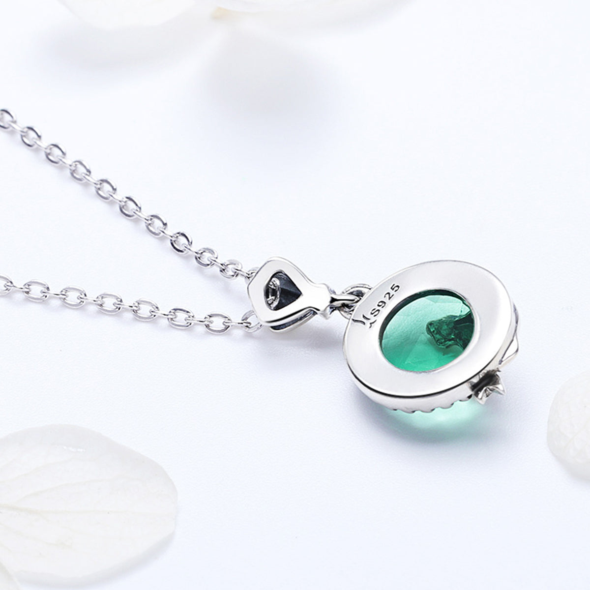 Mermaid Romance Sterling Silver Necklace