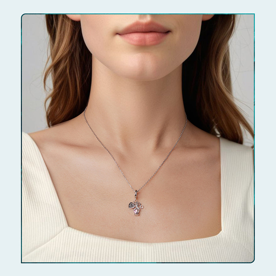 Guardian Angel Love Pendant Charm