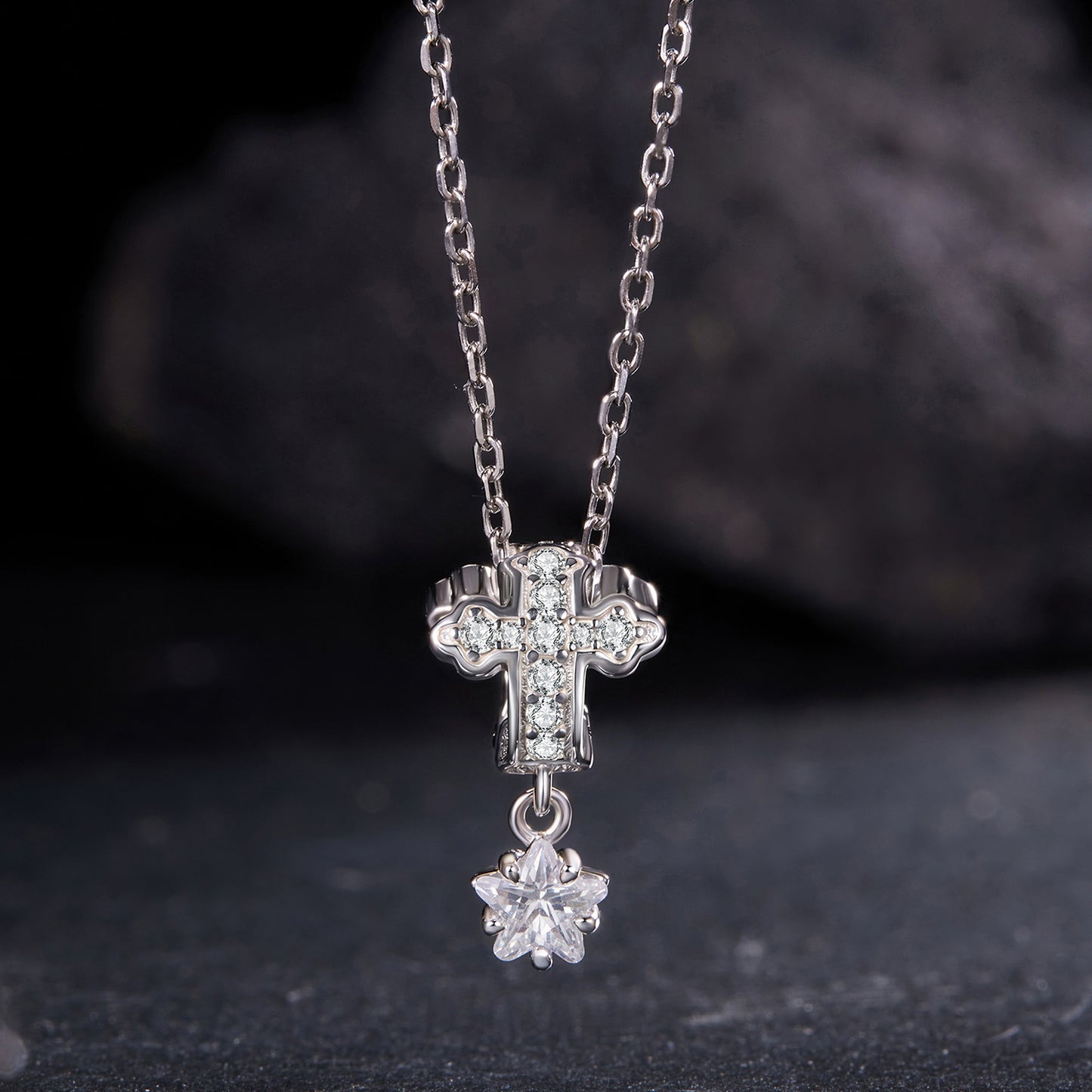 Starlight Christ Silicone Spacer Beads Charm