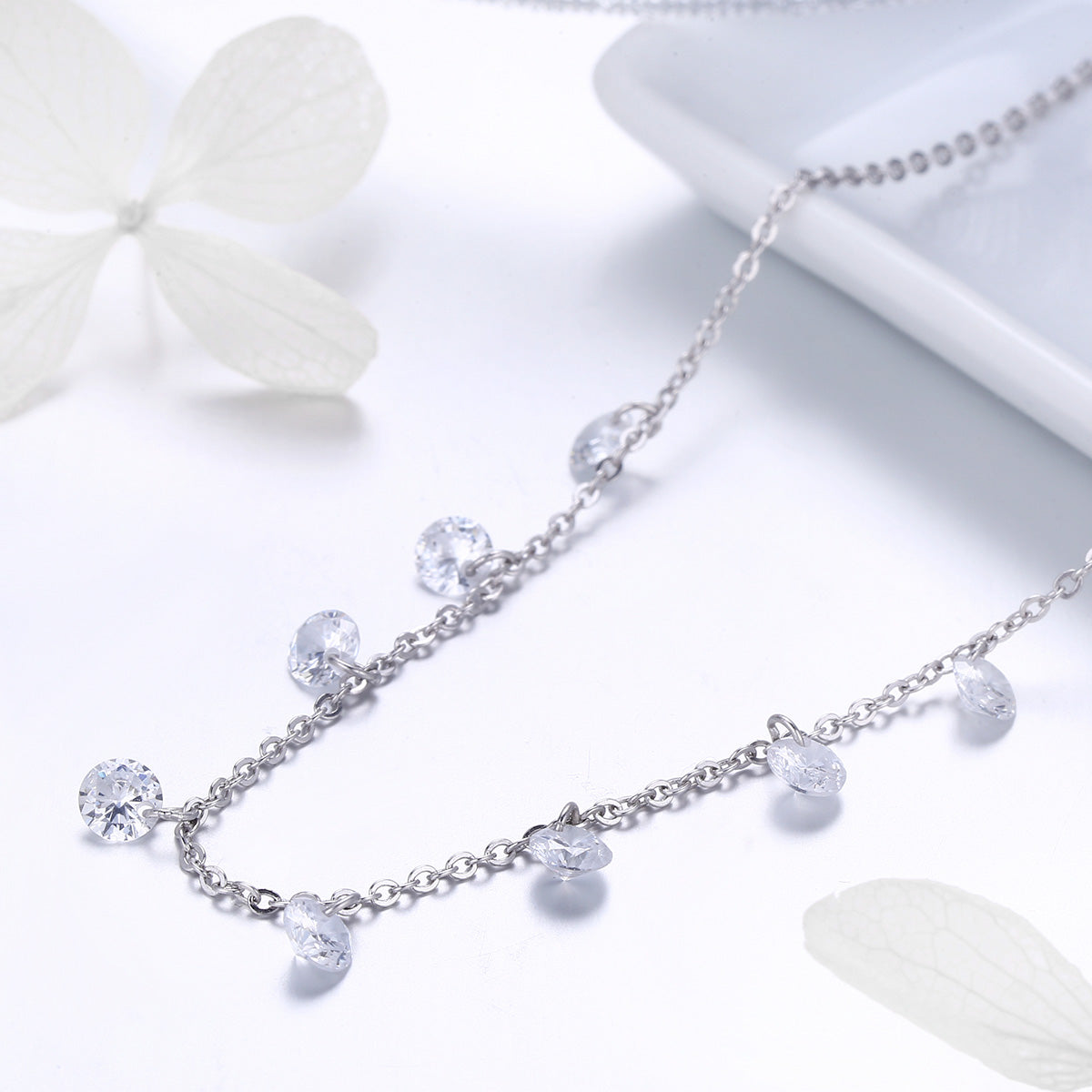 Simple Elegance Sterling Silver Necklace