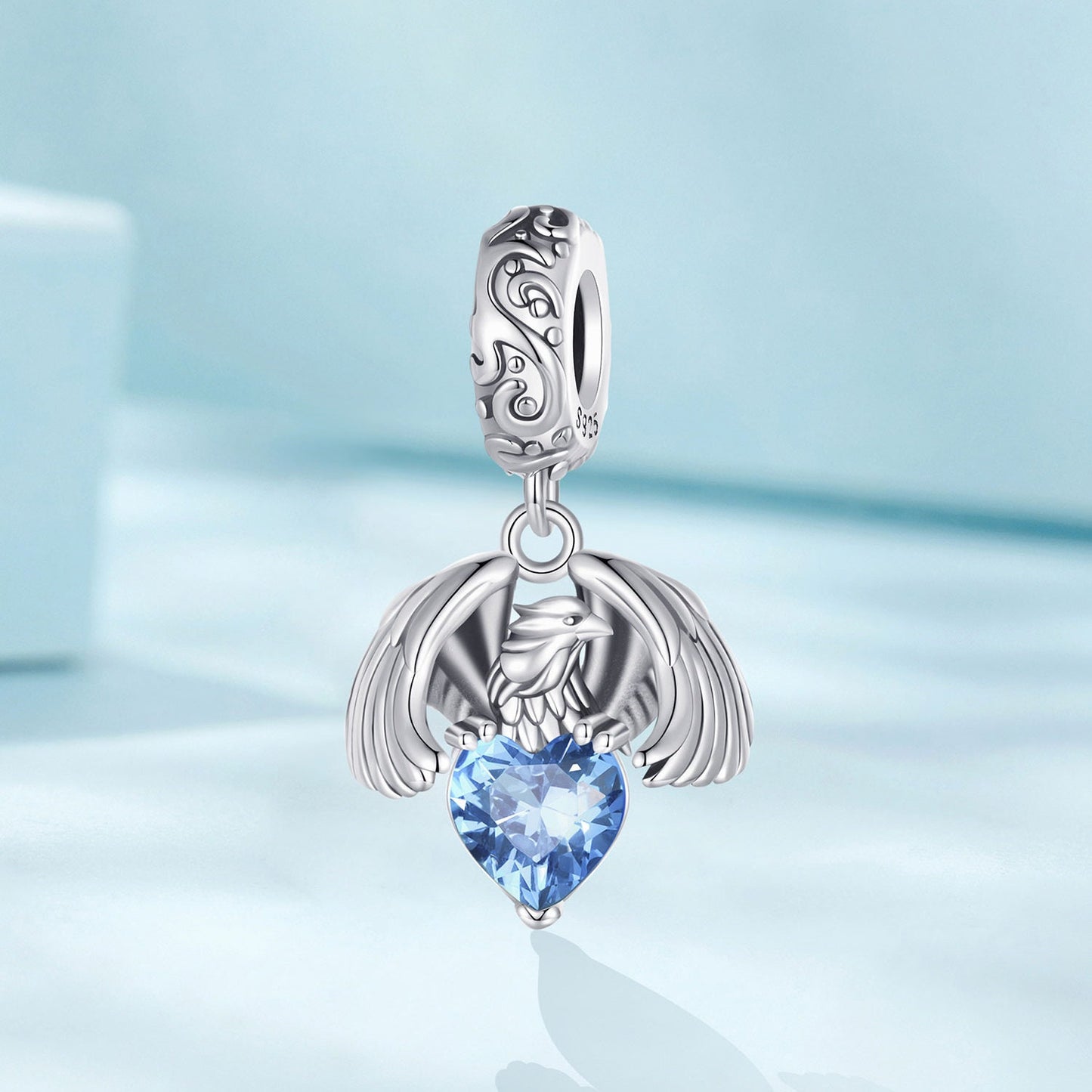 White Eagle Pendant Charm