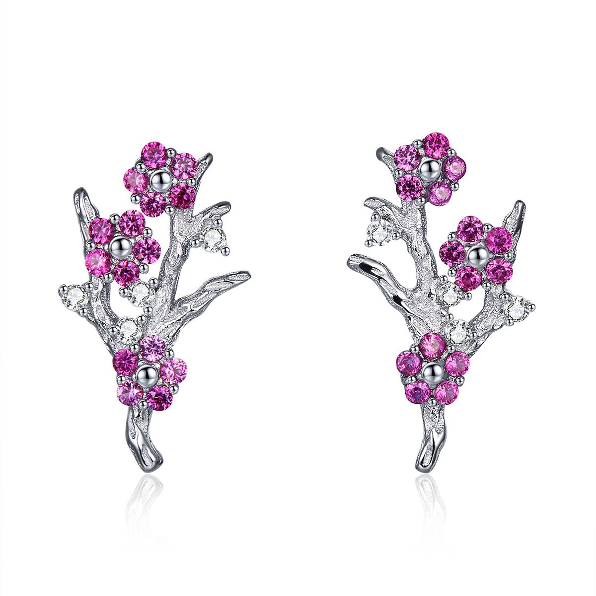 Plum Blossom Earrings