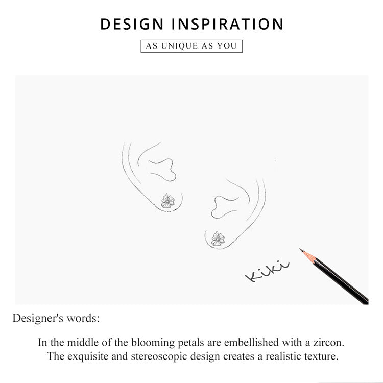Blooming Stamen Stud Earrings
