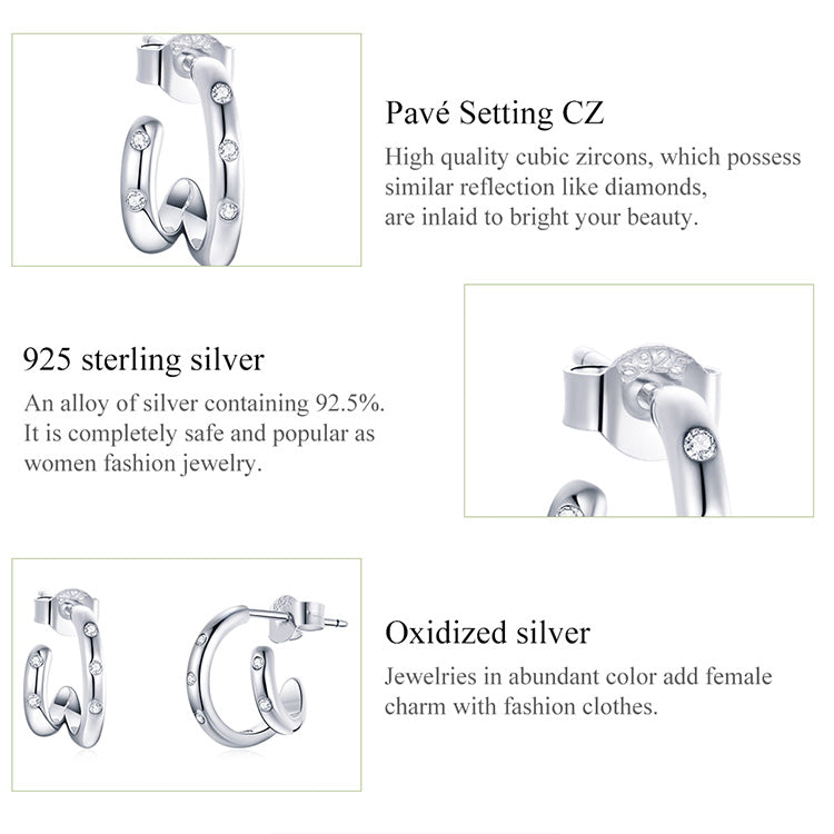 Double Loop Earrings