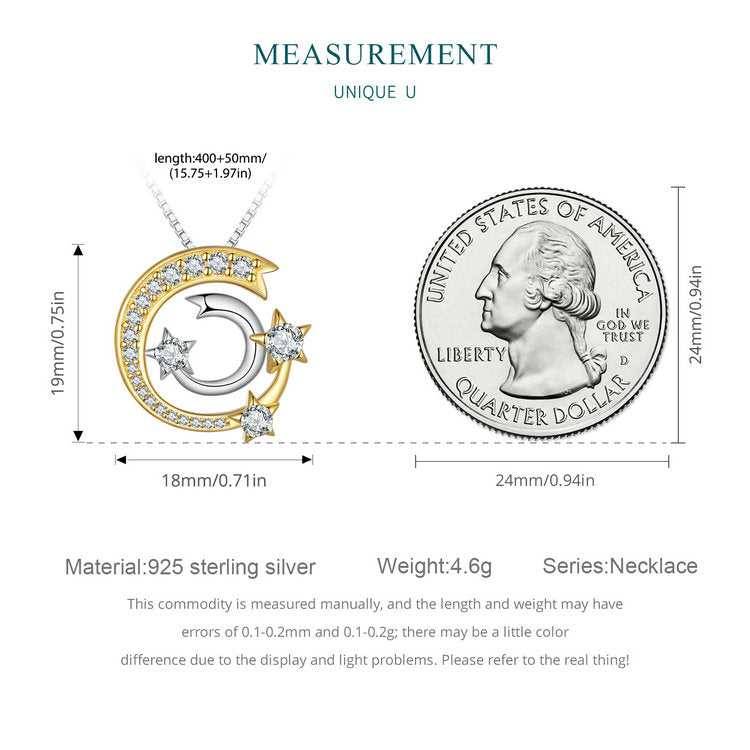 Shooting Star Pendant Necklace