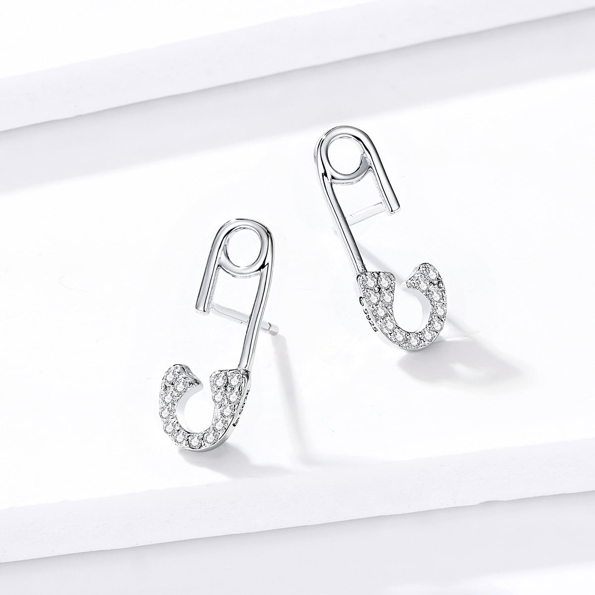 Love Pin Stud Earrings