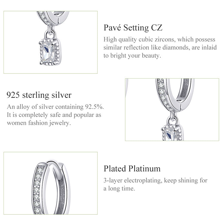 Zircon Love Earrings