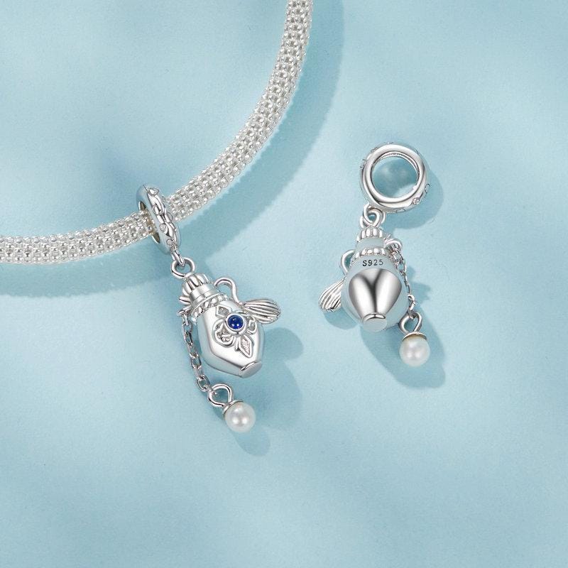 Vintage Perfume Bottle Pendant Charm