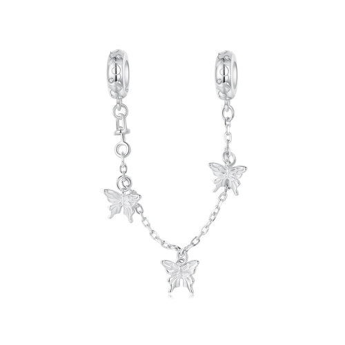 Butterfly Safety Chain Charm