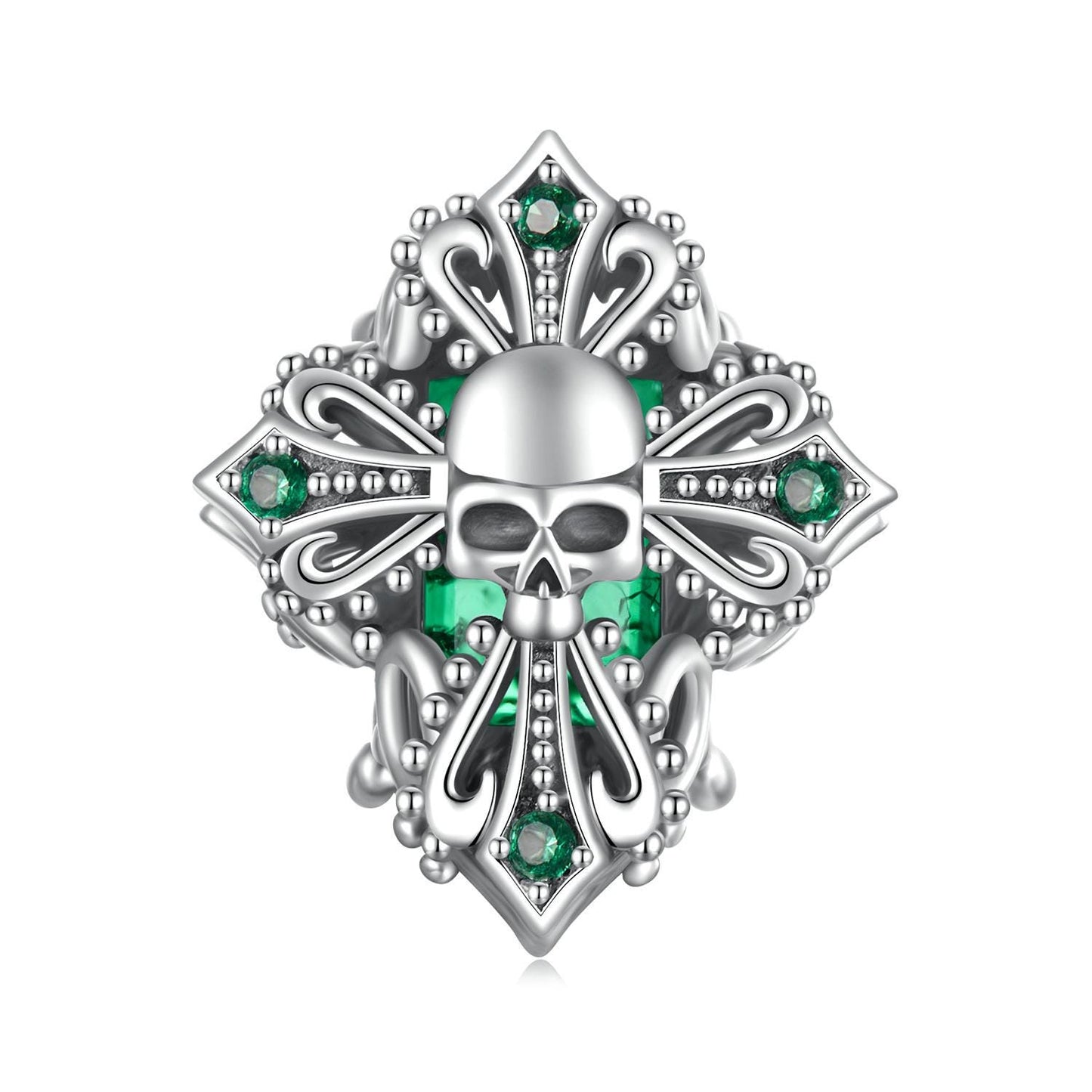 Skull Cross Charm