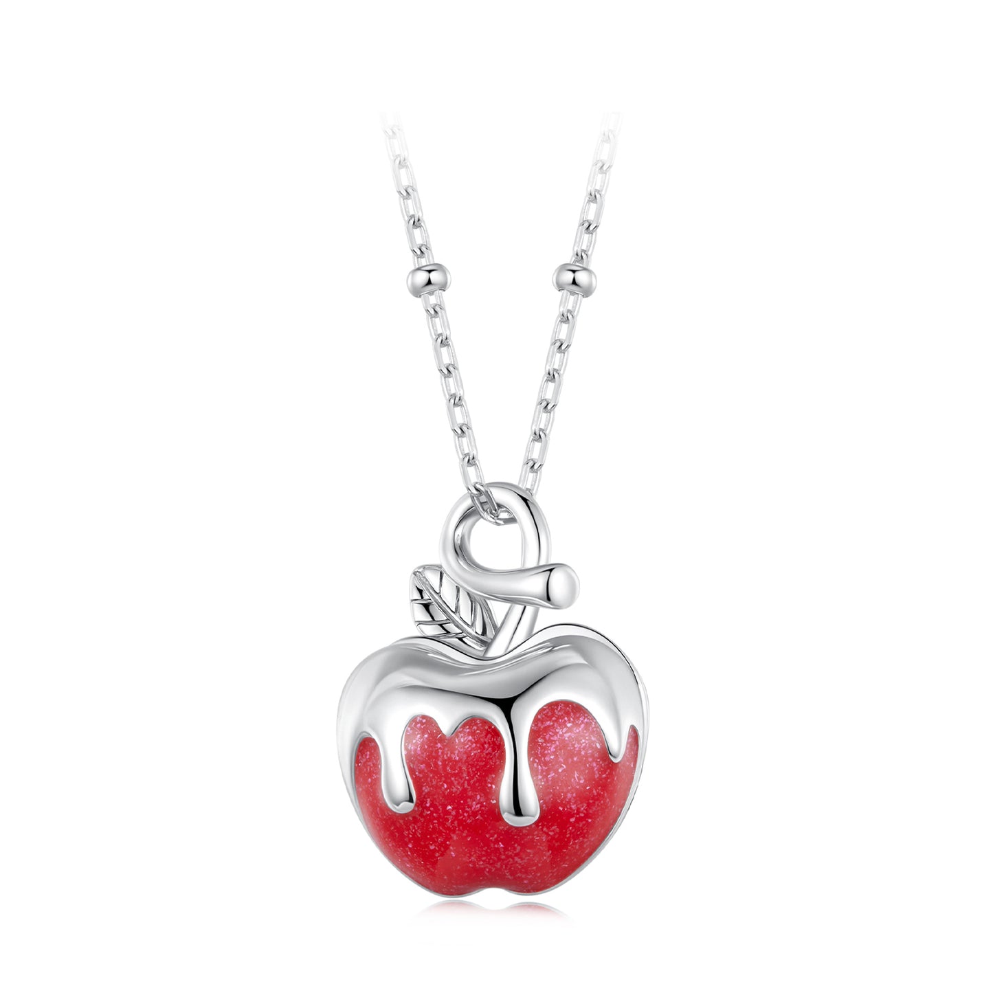 Christmas Apple Necklace