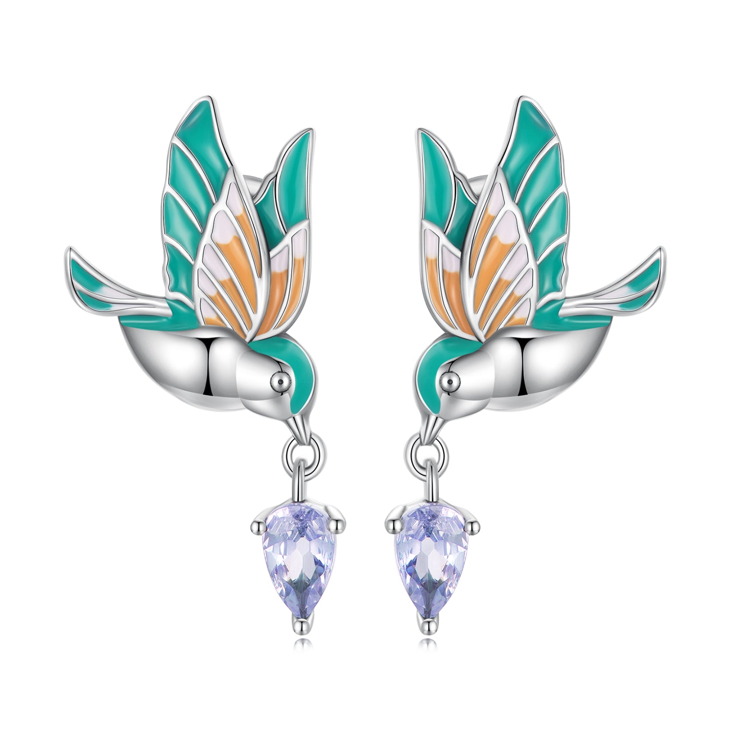 Kingfisher Stud Earrings