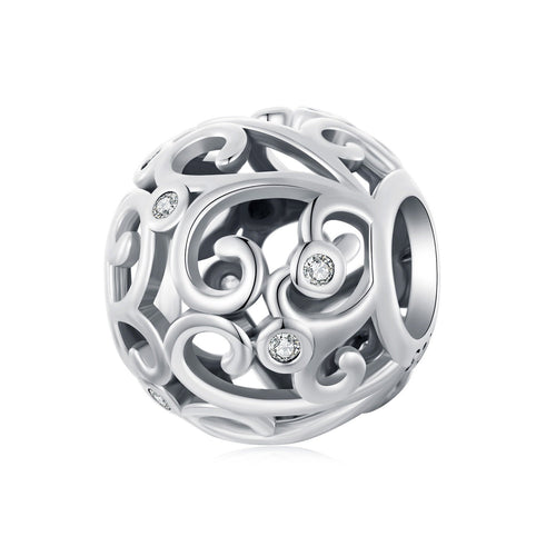 Scroll Texture Charm