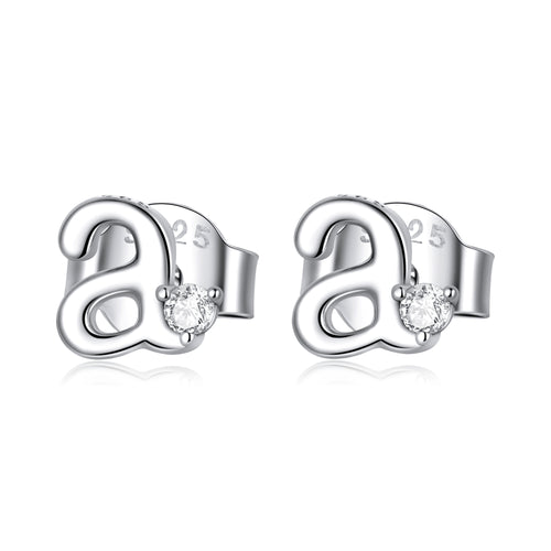 Alphabet M Stud Earrings