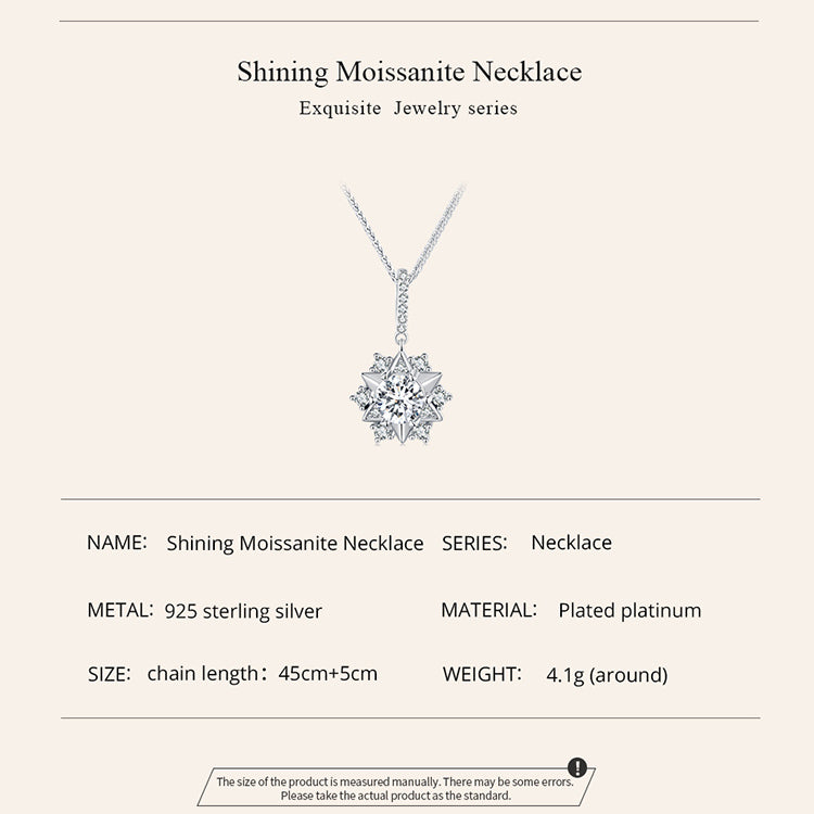 Dazzling Moissanite Necklace