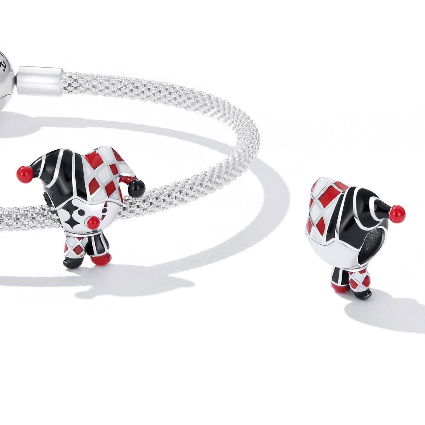 Poker Clown Charm
