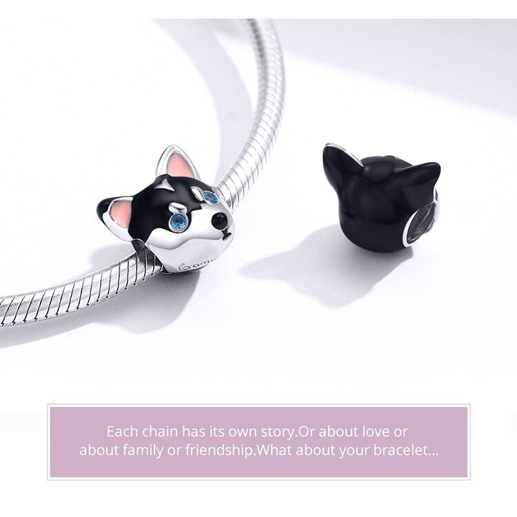 Husky Puppy Charm