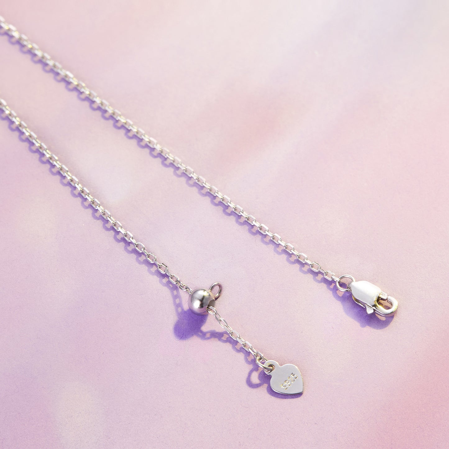 Adjustable Viola Flower Necklace