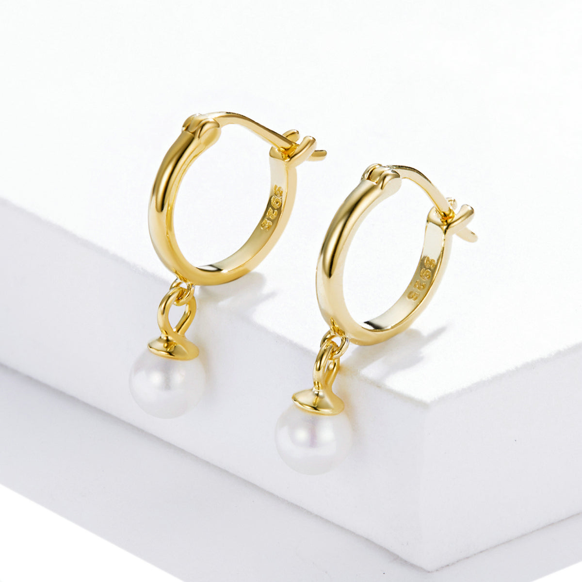 Pearl Clip Earrings
