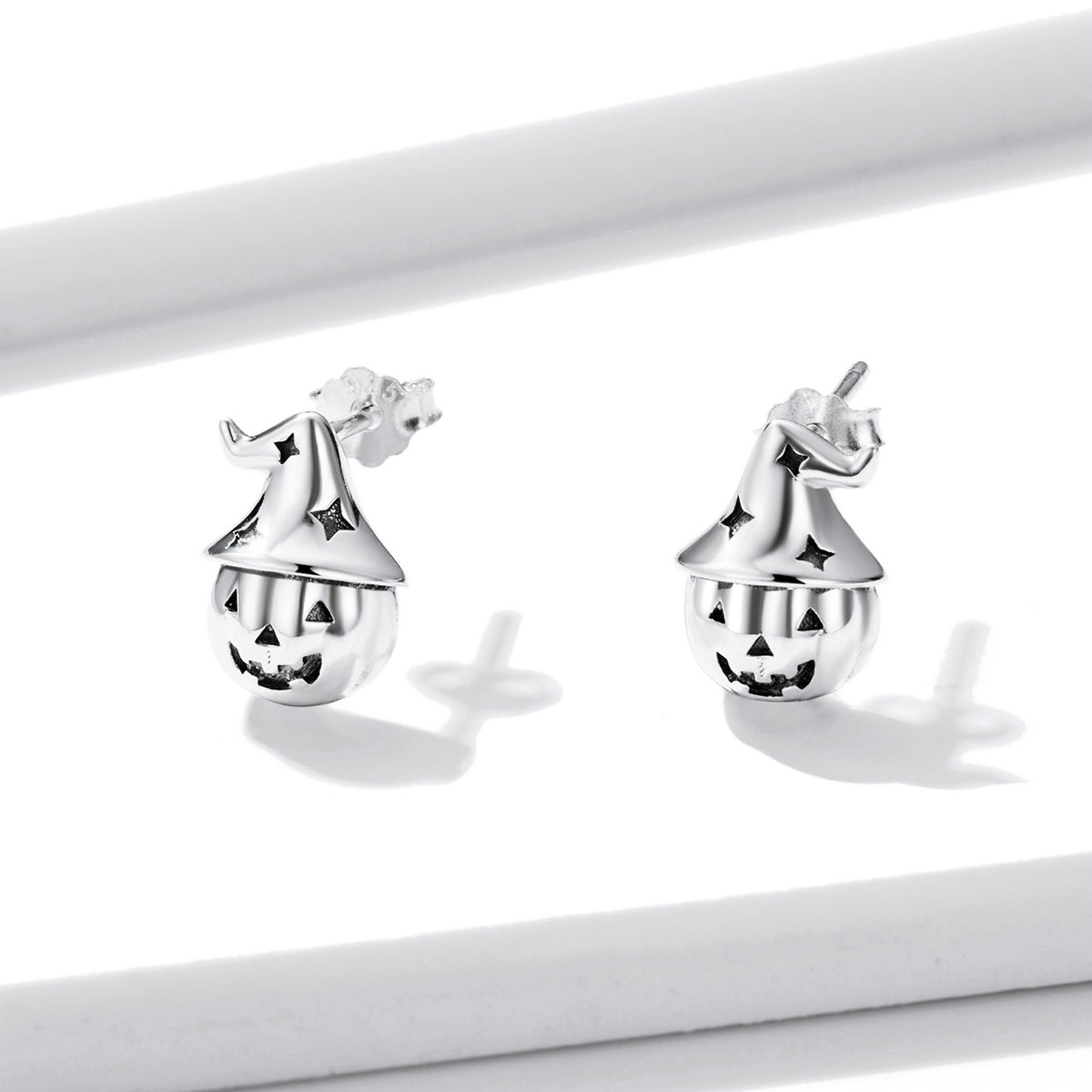 Halloween Pumpkin Stud Earrings