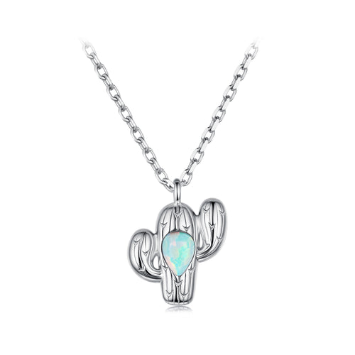 Cactus Charm Necklace