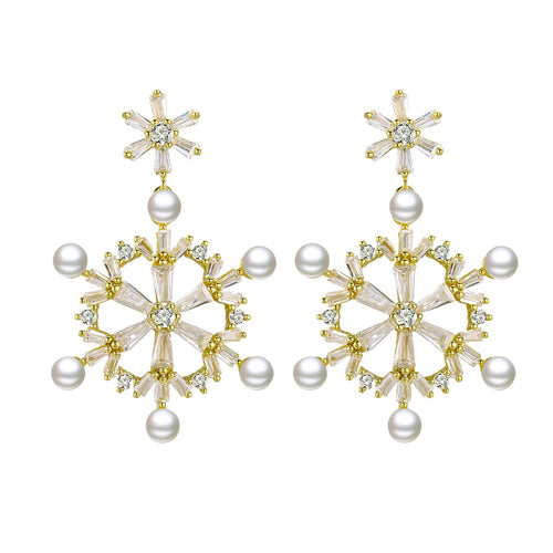 Snowflake Earrings