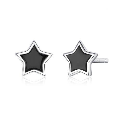 Pentagon Star Stud Earrings