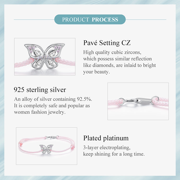 Butterfly Woven Bracelet