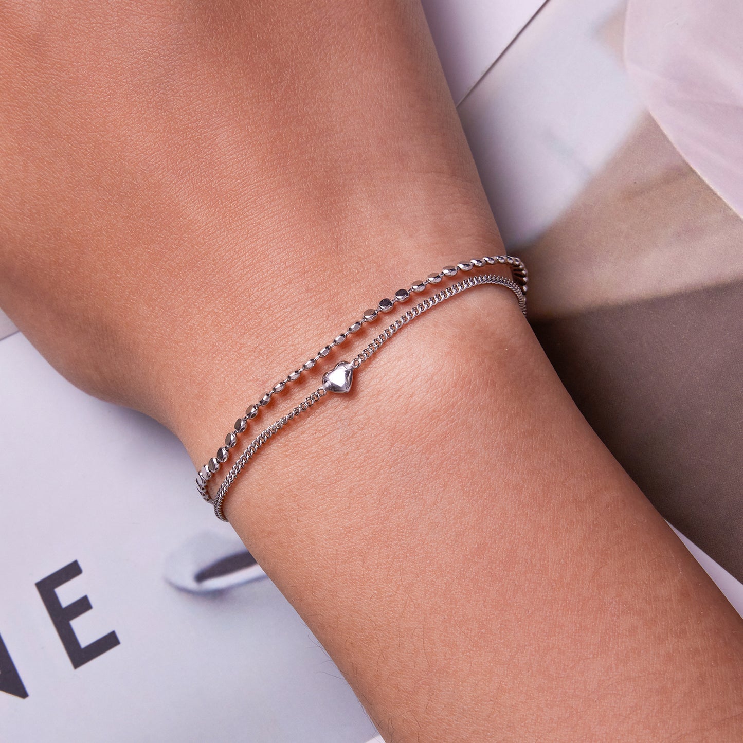 Minimalist Double-Layer Bracelet