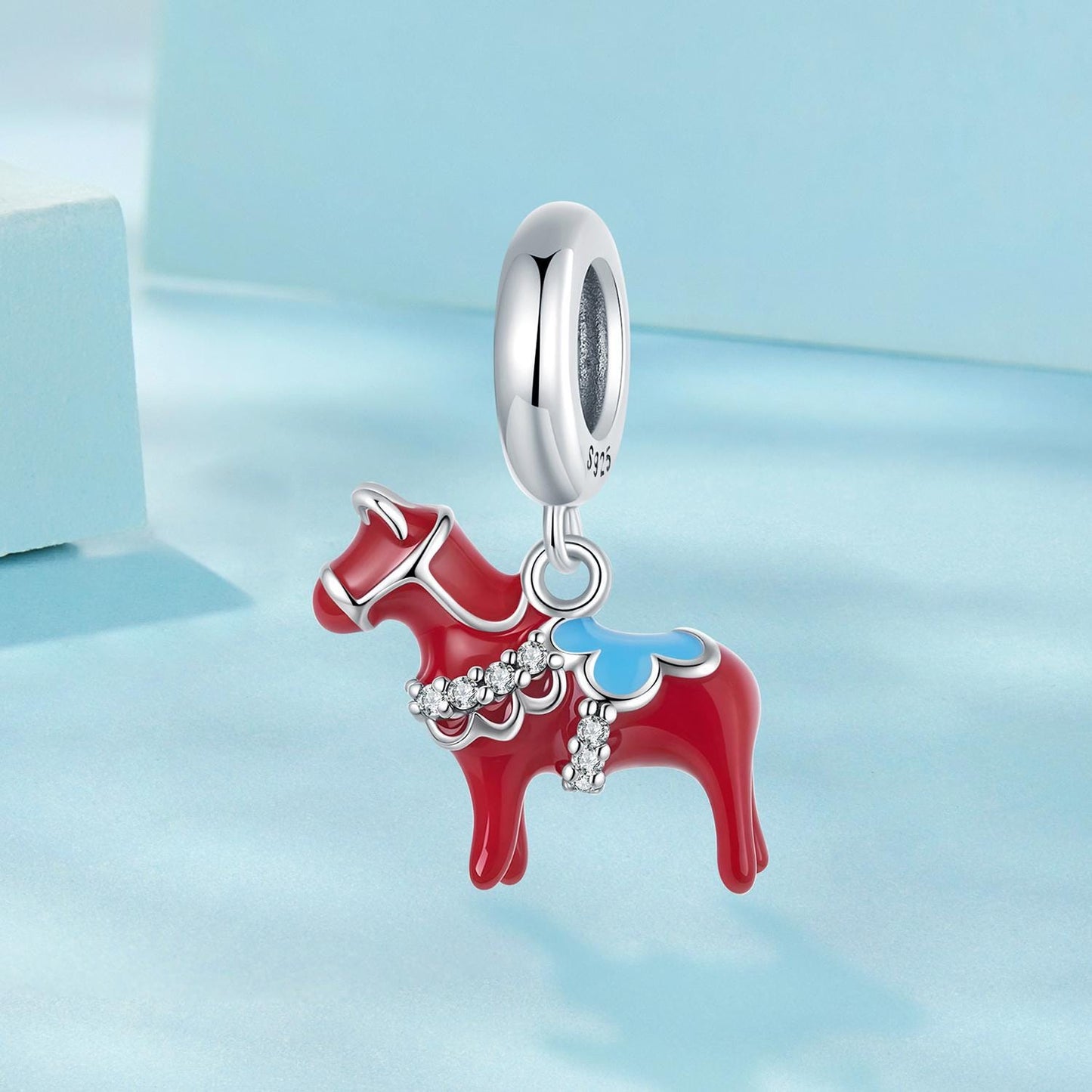 Dala Horse Pendant Charm