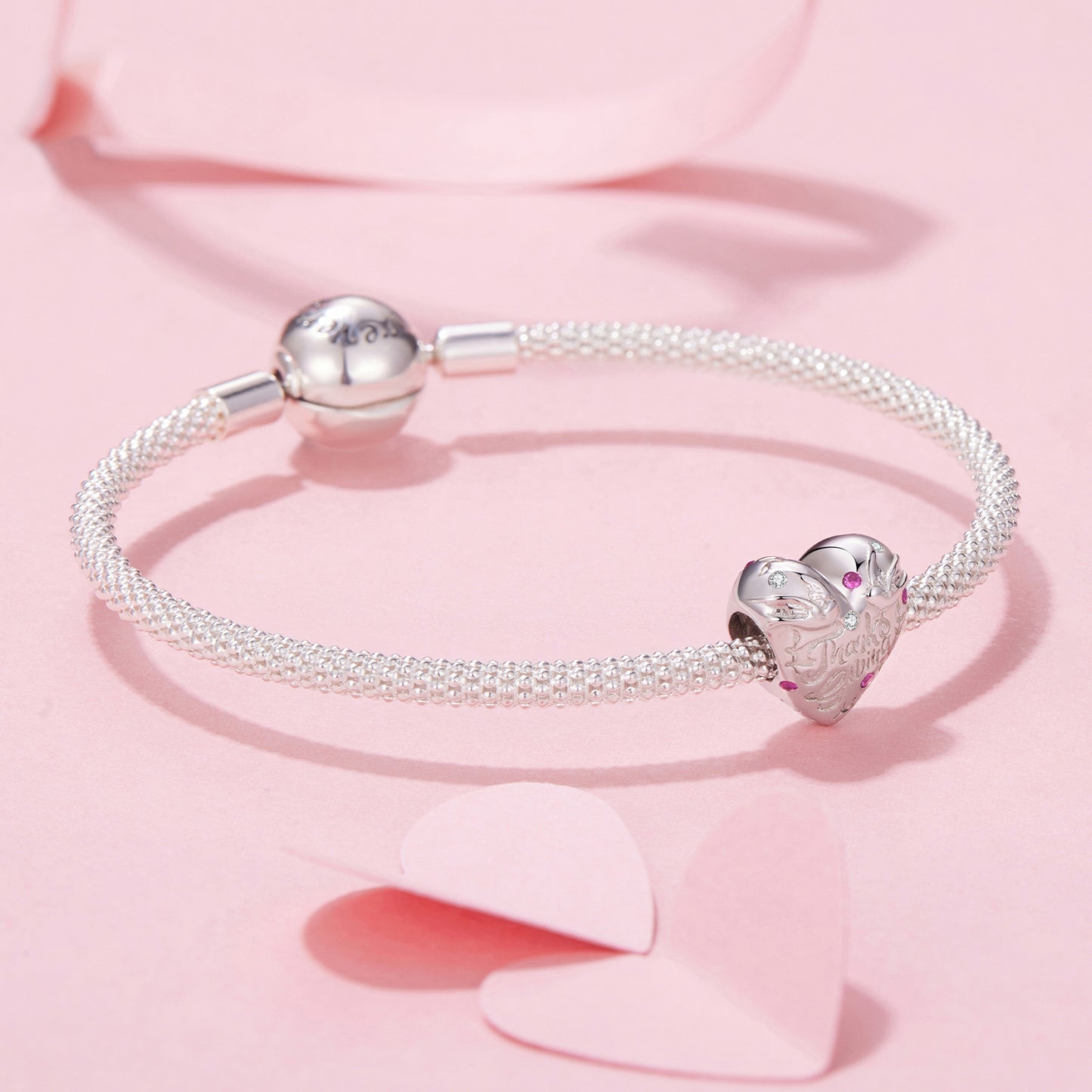 Thanksgiving Heart Charm