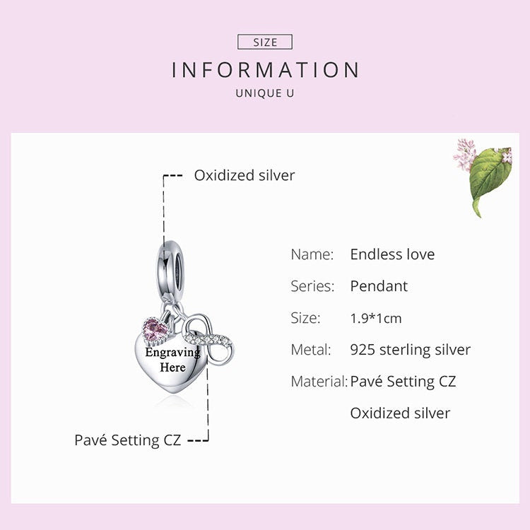 Personalised charms Custom Wedding Charm