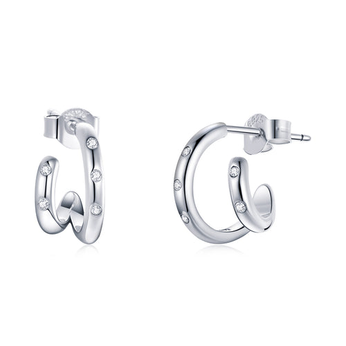 Double Loop Earrings