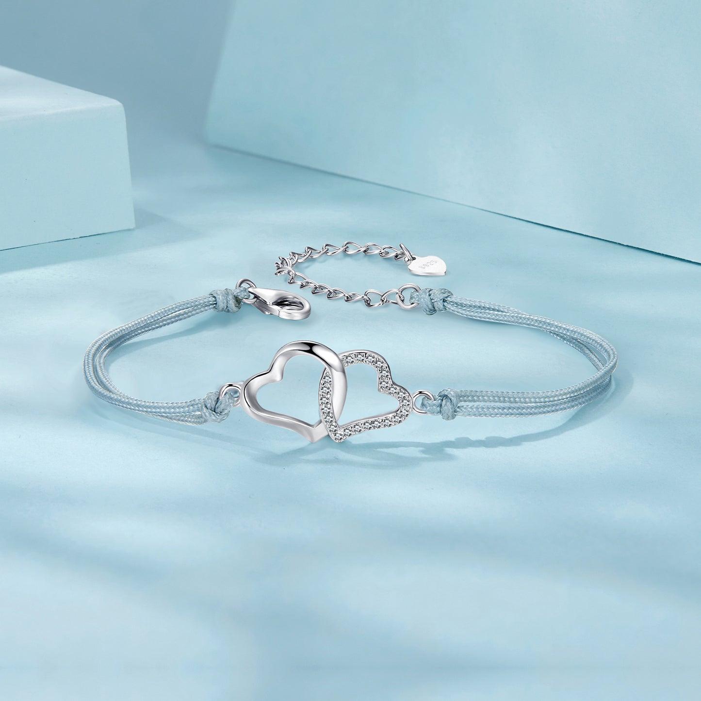 Interlocking Hearts Bracelet